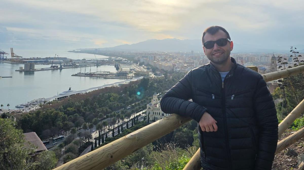 Queremón, este fin de semana en su visita por turismo a Málaga, que pudo acabar de la peor forma posible.