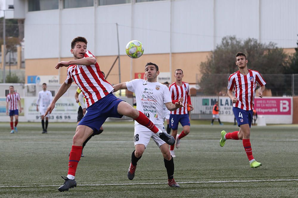 Partido de la Peña y el Atlético de Madrid B