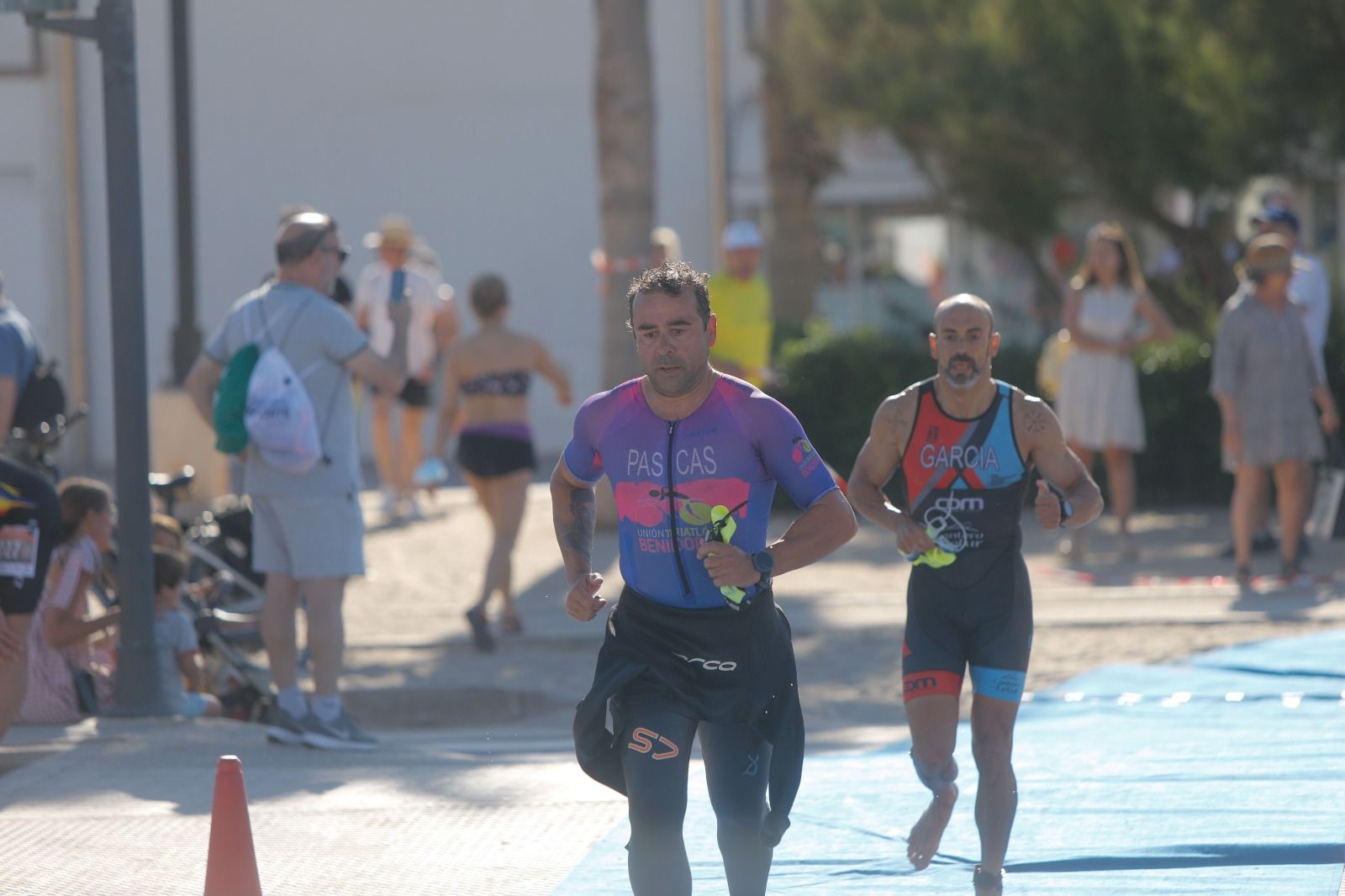 El Triatlón Playa de la Malvarrosa, en imágenes