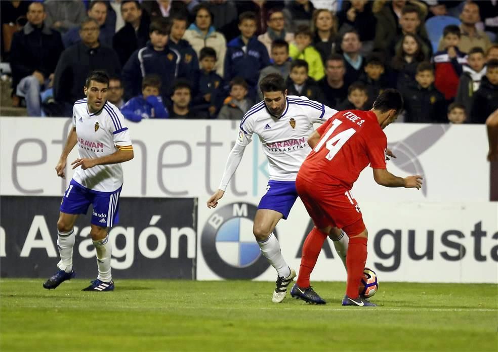 Las imágenes del Real Zaragoza-Sevilla Atlético