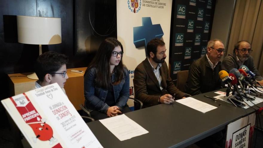 Presentación del balance de la Hermandad de Donantes de Sangre de Zamora.