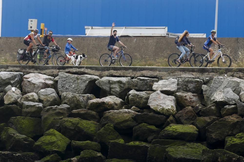 Ecologistas en Acción en la ría de Avilés