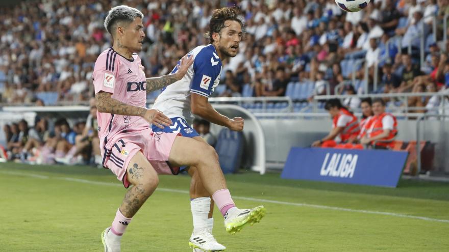 El Oviedo se perdió en el pase: los números que explican la derrota azul en Tenerife