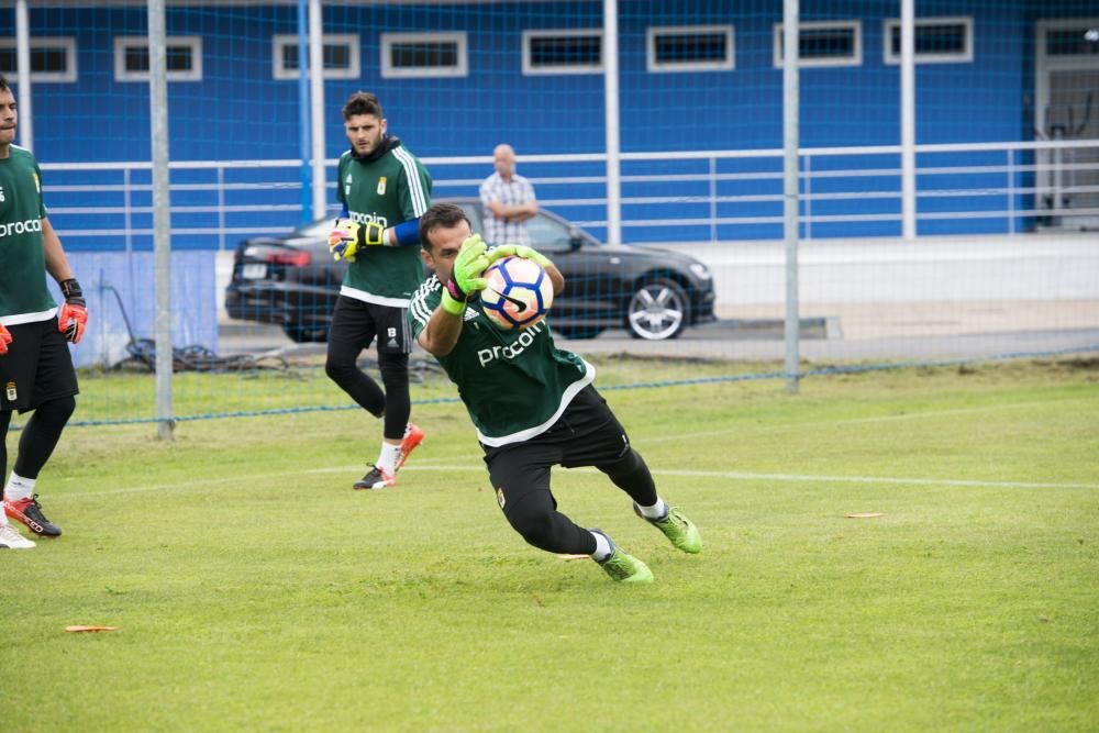 Entrenamiento del Real Oviedo