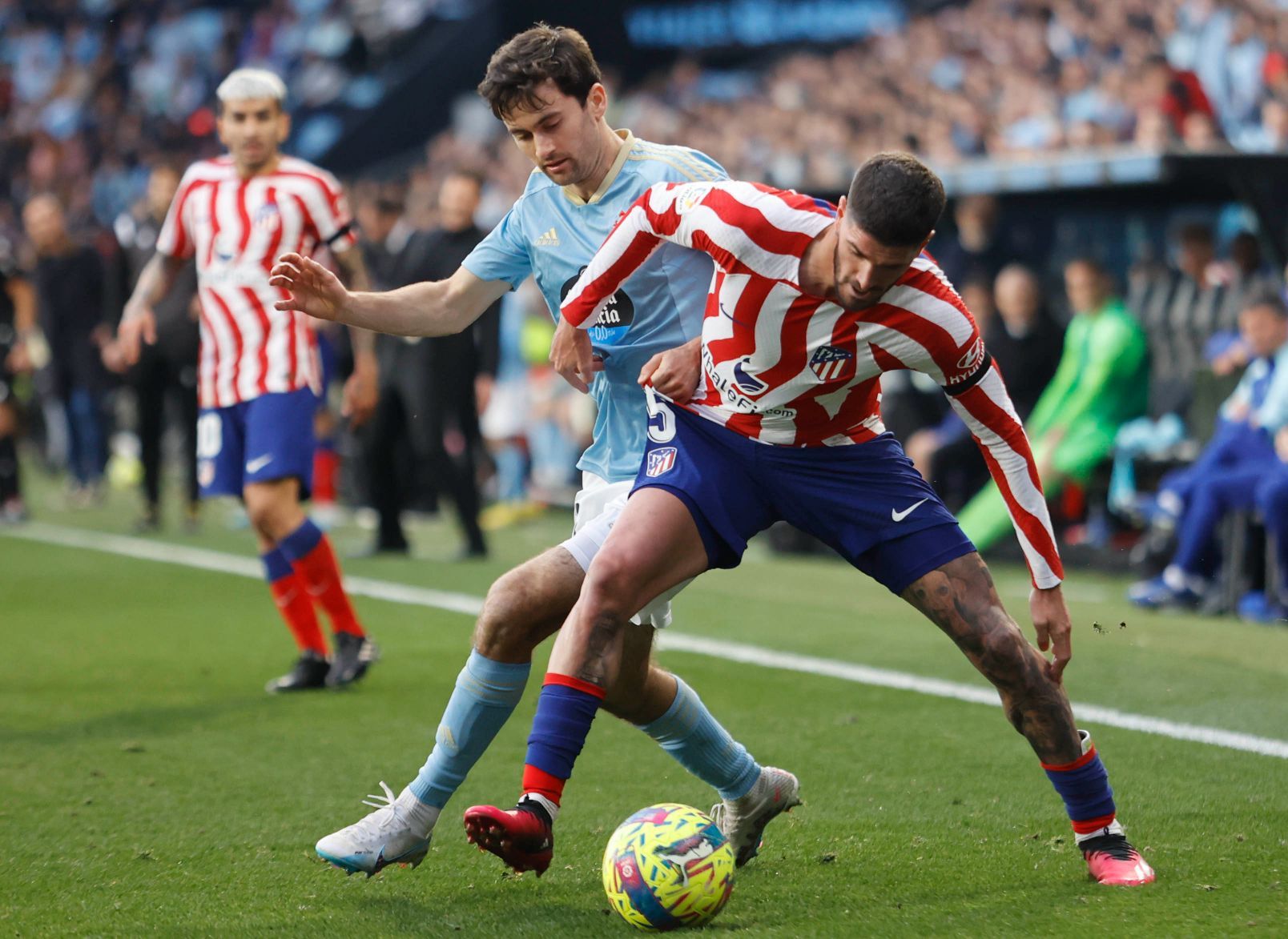 Las mejores imágenes del Celta-Atleti