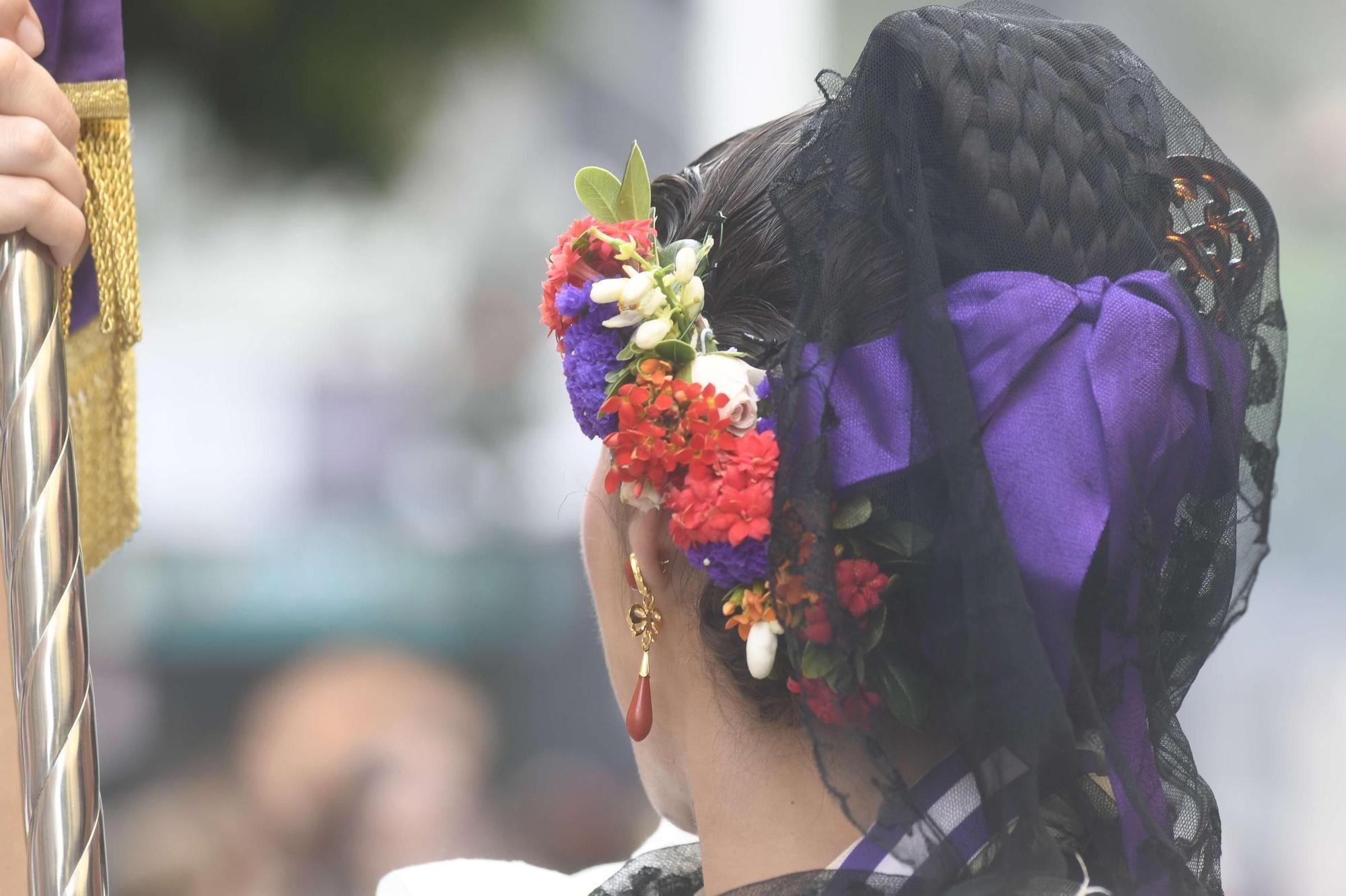 Misa huertana y procesión con la Virgen de la Fuensanta en el Bando de la Huerta