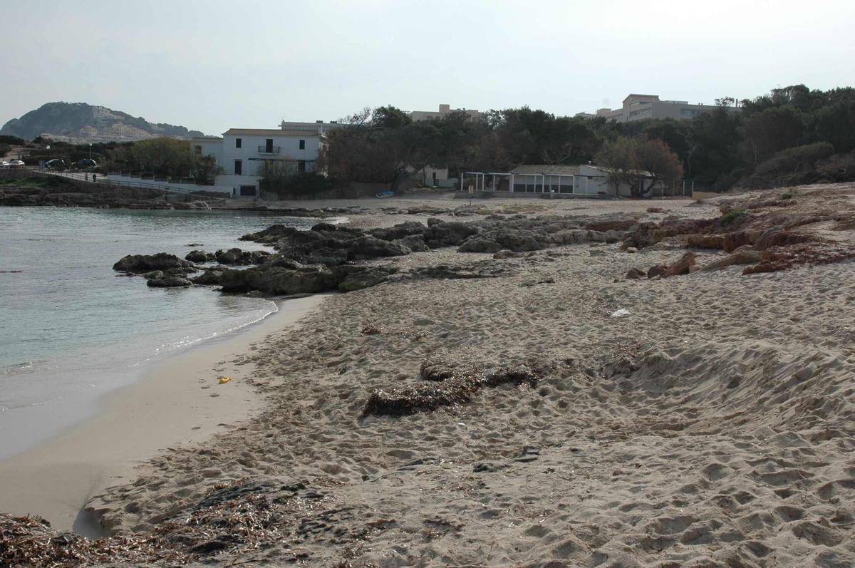 La playa de Cala Agulla, en Capdepera.