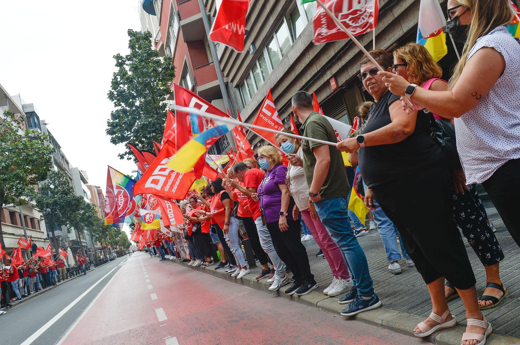 Manifestación en Las Palmas de Gran Canaria (07/10/22)