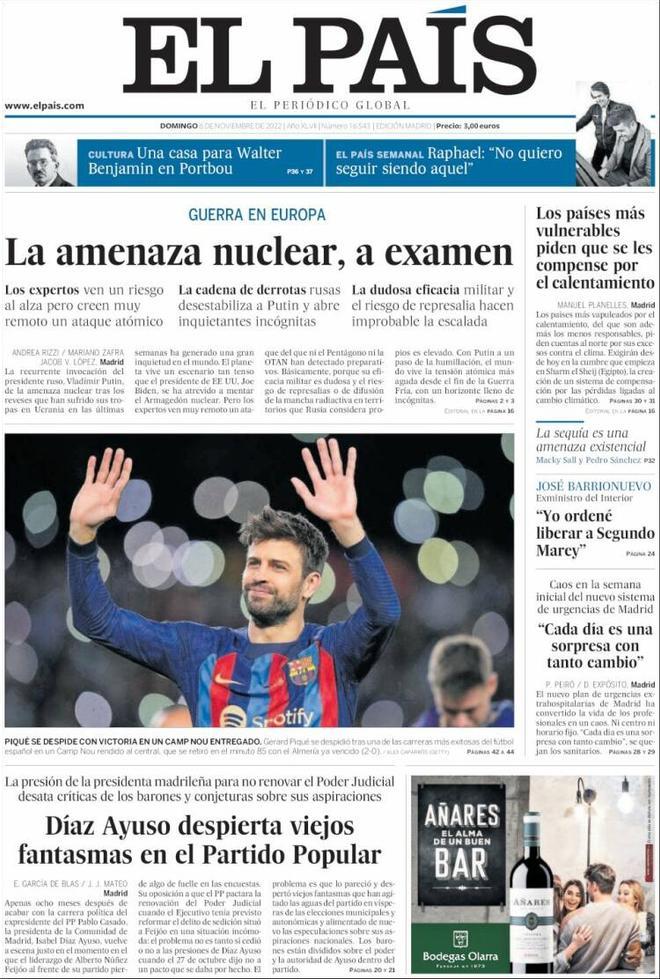 Estas son las portadas de la prensa de hoy