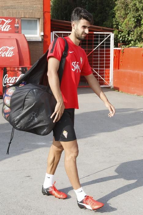 Entrenamiento del Sporting