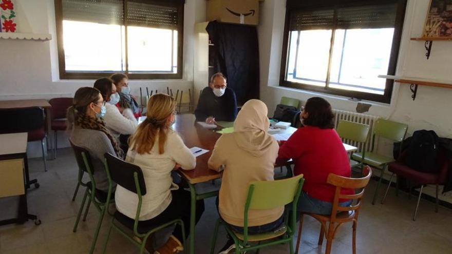 Mesas redondas 8 Sariñena fue esta semana uno de los núcleos de trabajo. | UNIVERSIDAD DE ZARAGOZA