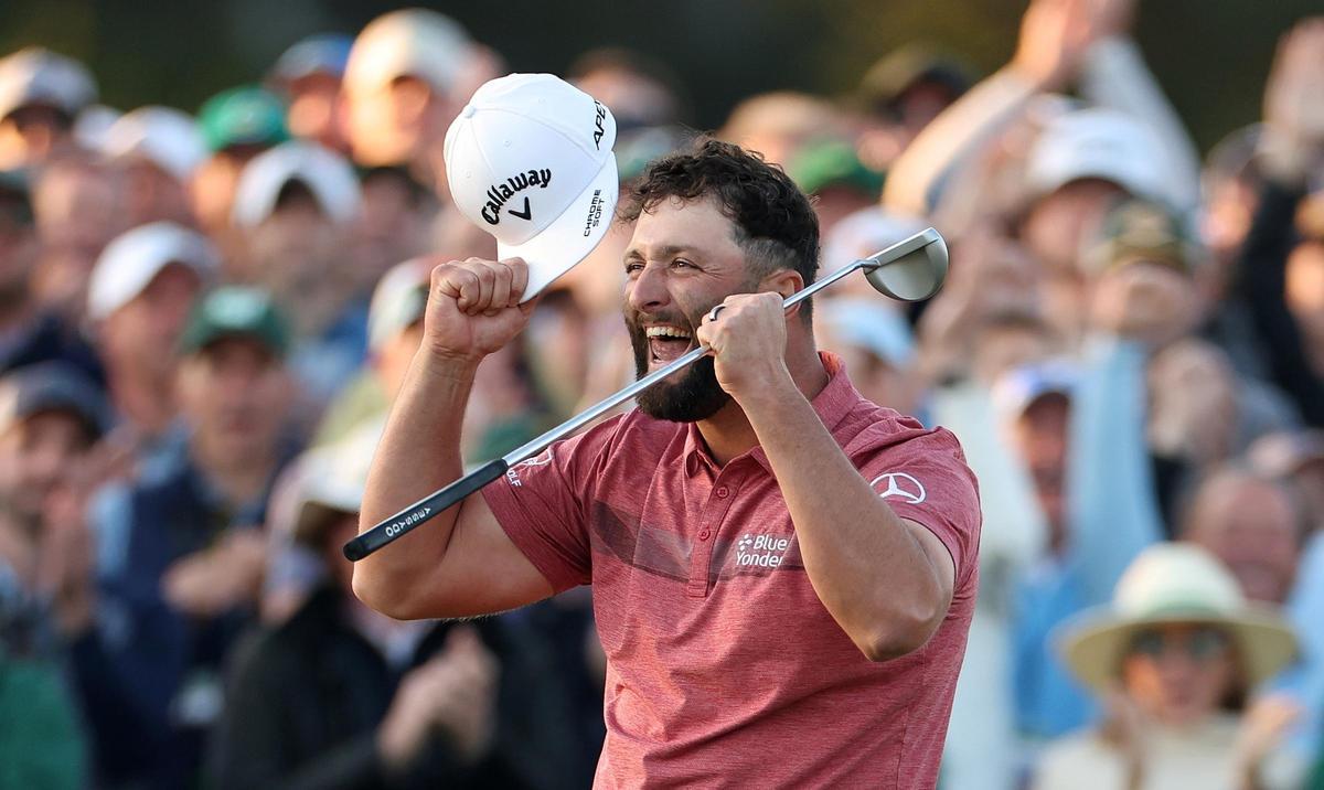 La espectacular progresión de Rahm ya le ha situado entre los mejores en la historia del golf