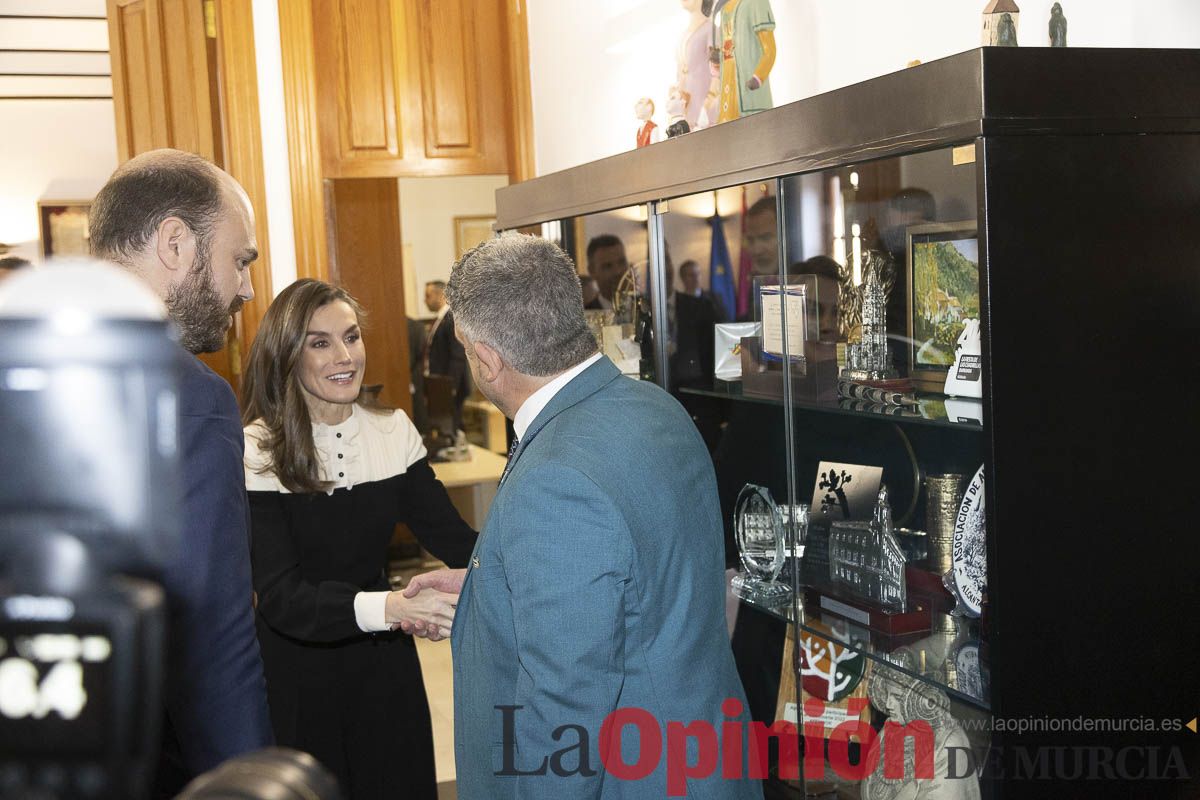 Visita de los reyes de España a Caravaca (Ayuntamiento)