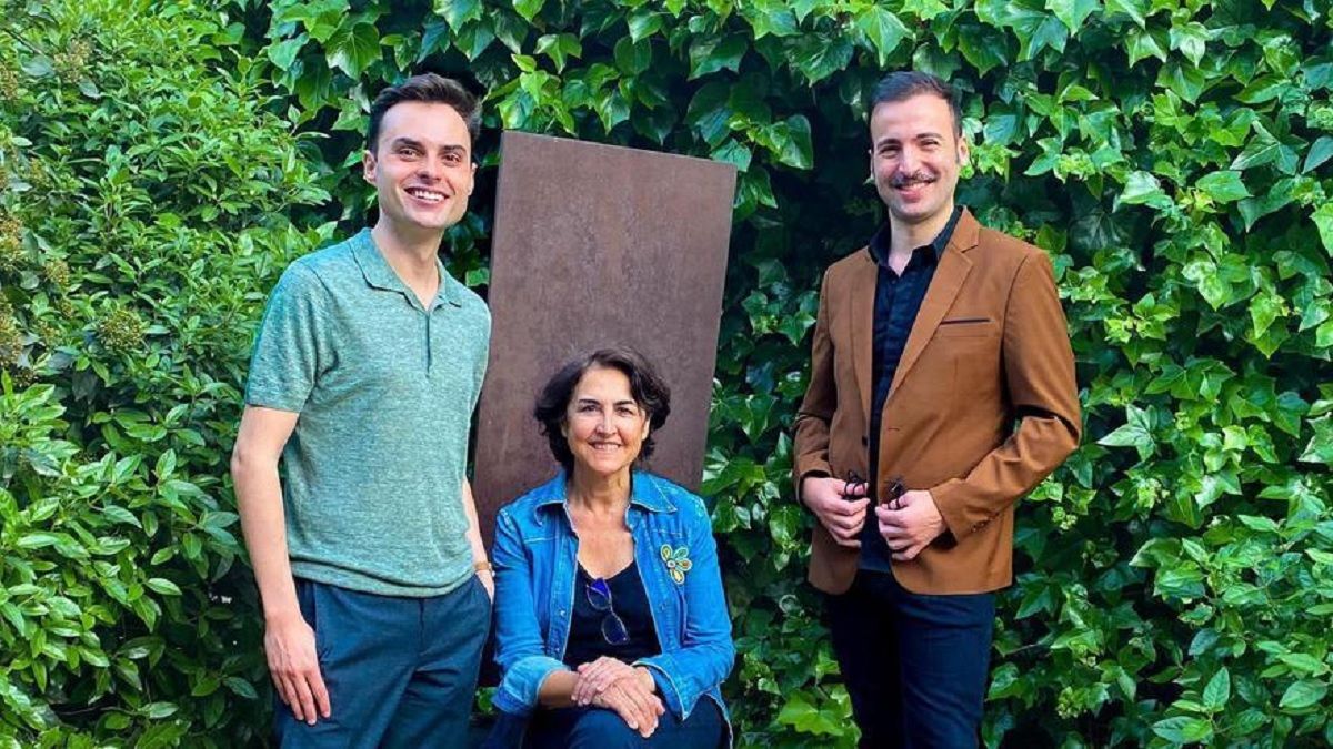 Pablo García-López, Rosa Torres Pardo y Marcos Flores.