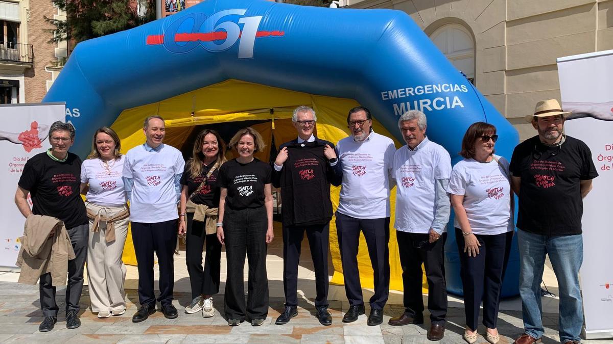 Presentación de la campaña ‘Match Región de Murcia 2025’, puesta en marcha por la Consejería de Salud