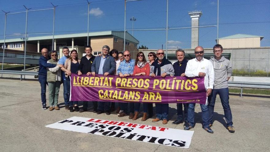 Polítics altempordanesos d&#039;ERC van a Madrid a donar suport als presos polítics