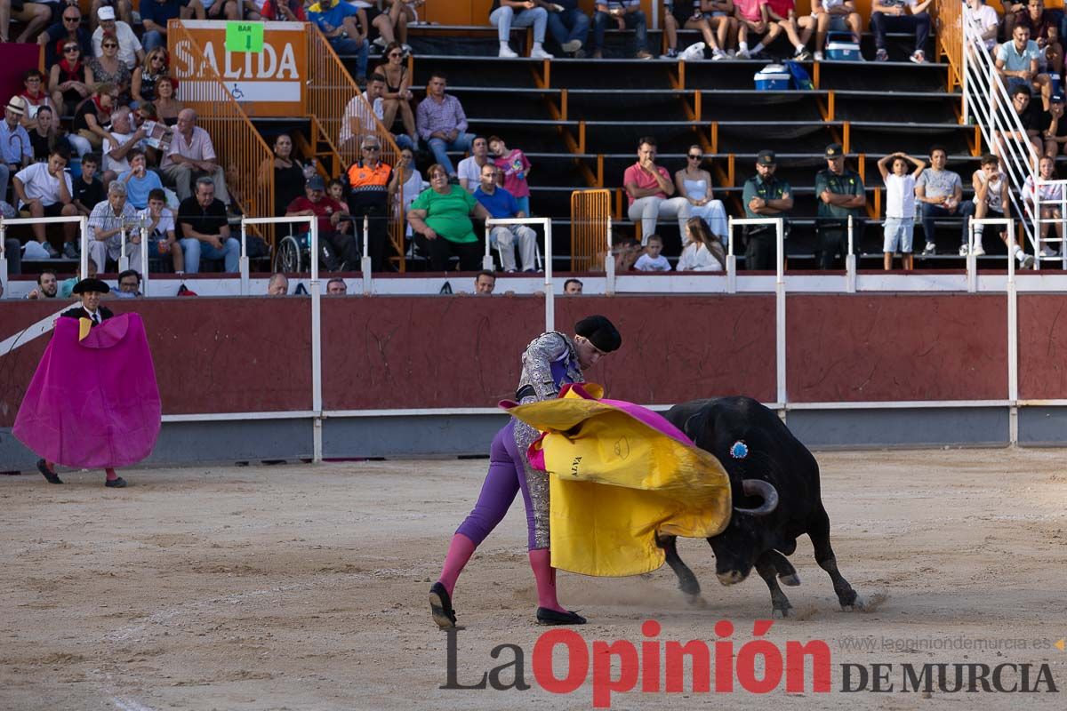 Tercera novillada Feria Taurina del Arroz en Calasparra (Gómez Valenzuela, Joao D’Alva yMiguel Serrano)