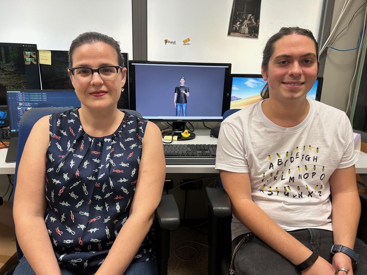 Los investigadores en la aplicación de traducción simultánea en lengua de signos