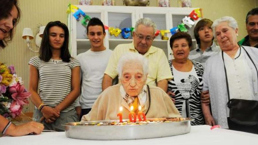 La residencia Sanitas celebró el 100º cumpleaños de una residente