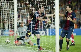 Messi salva al Barça de un lío (3-2)