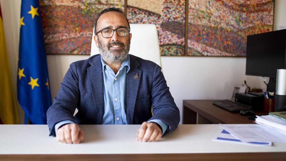 El presidente de la diputación, Miguel Ángel Morales.