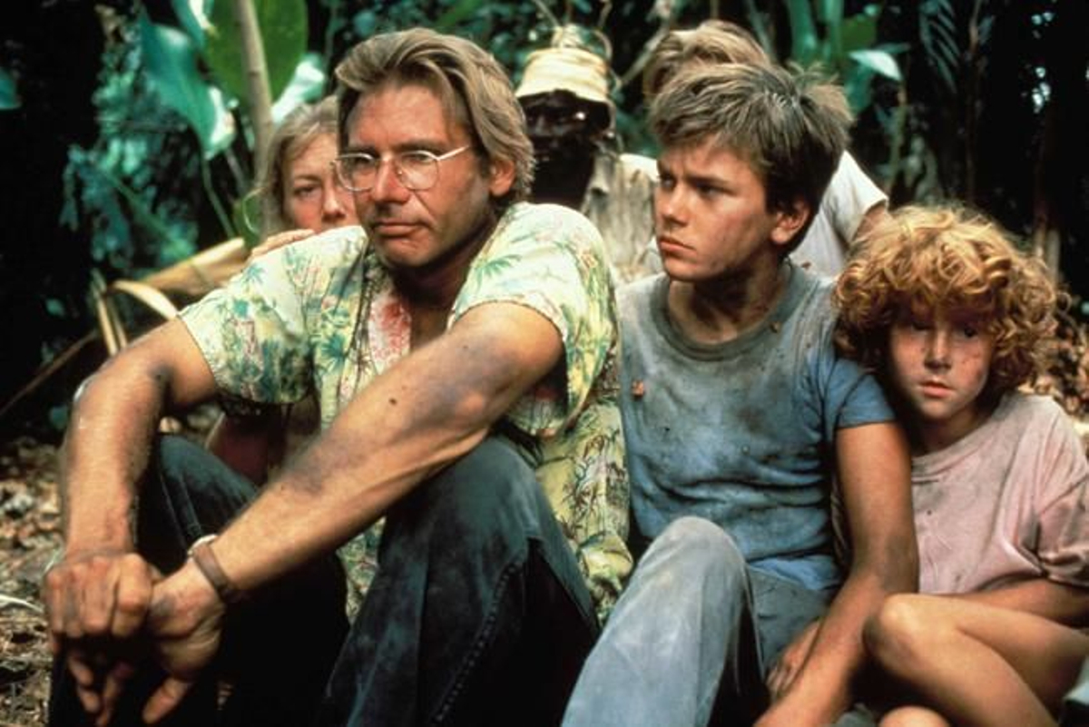 Harrison Ford y River Phoenix en 'La costa de los mosquitos'