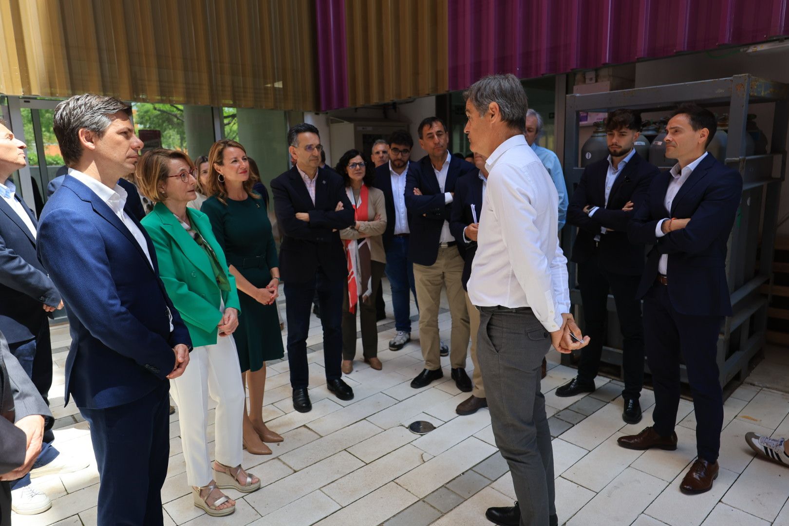 Inauguració del nou edifici d'investigació de l'UJI