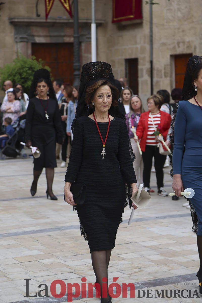 Fiestas de Caravaca: Procesión de regreso a la Basílica