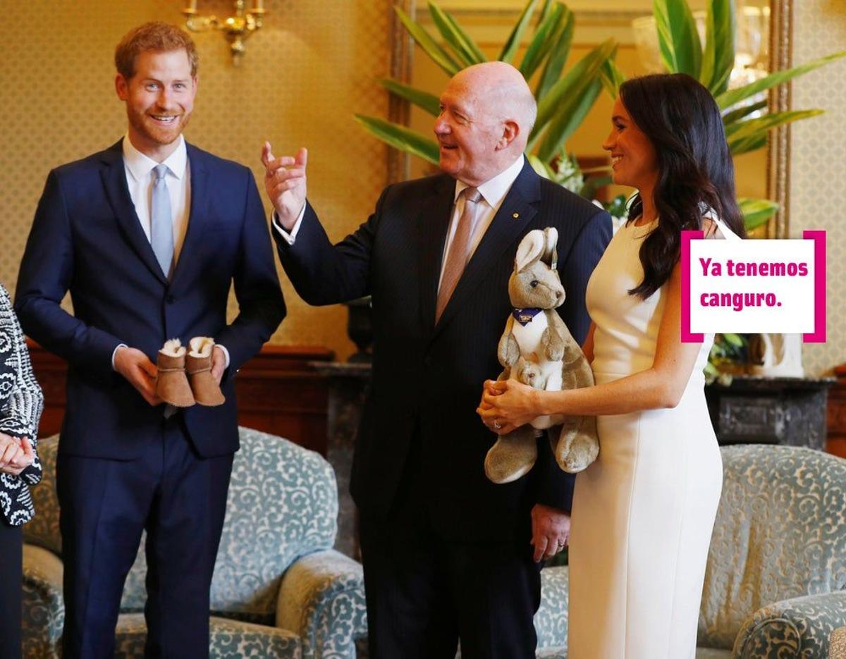 Meghan y Harry ya tienen canguro