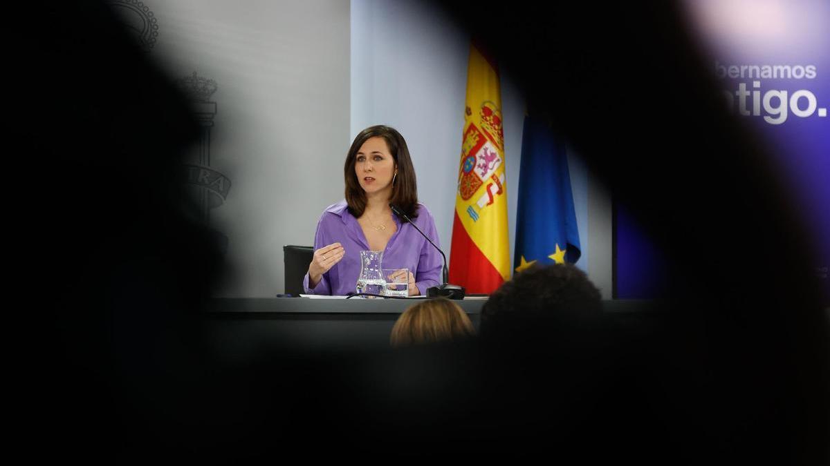 Ione Belarra, secretaria general de Podemos.