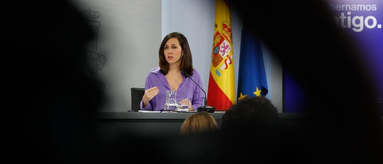 Ione Belarra, secretaria general de Podemos.