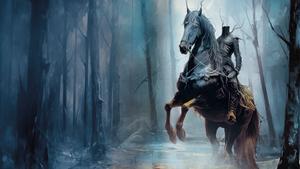 Ilustración de La leyenda de Sleepy Hollow.