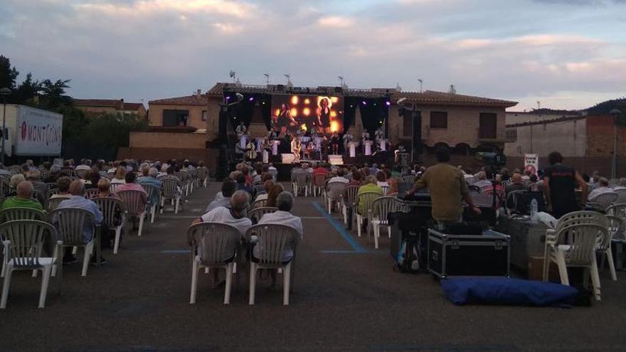 Un acte de la festa major de Pals que es va celebrar durant aquest agost