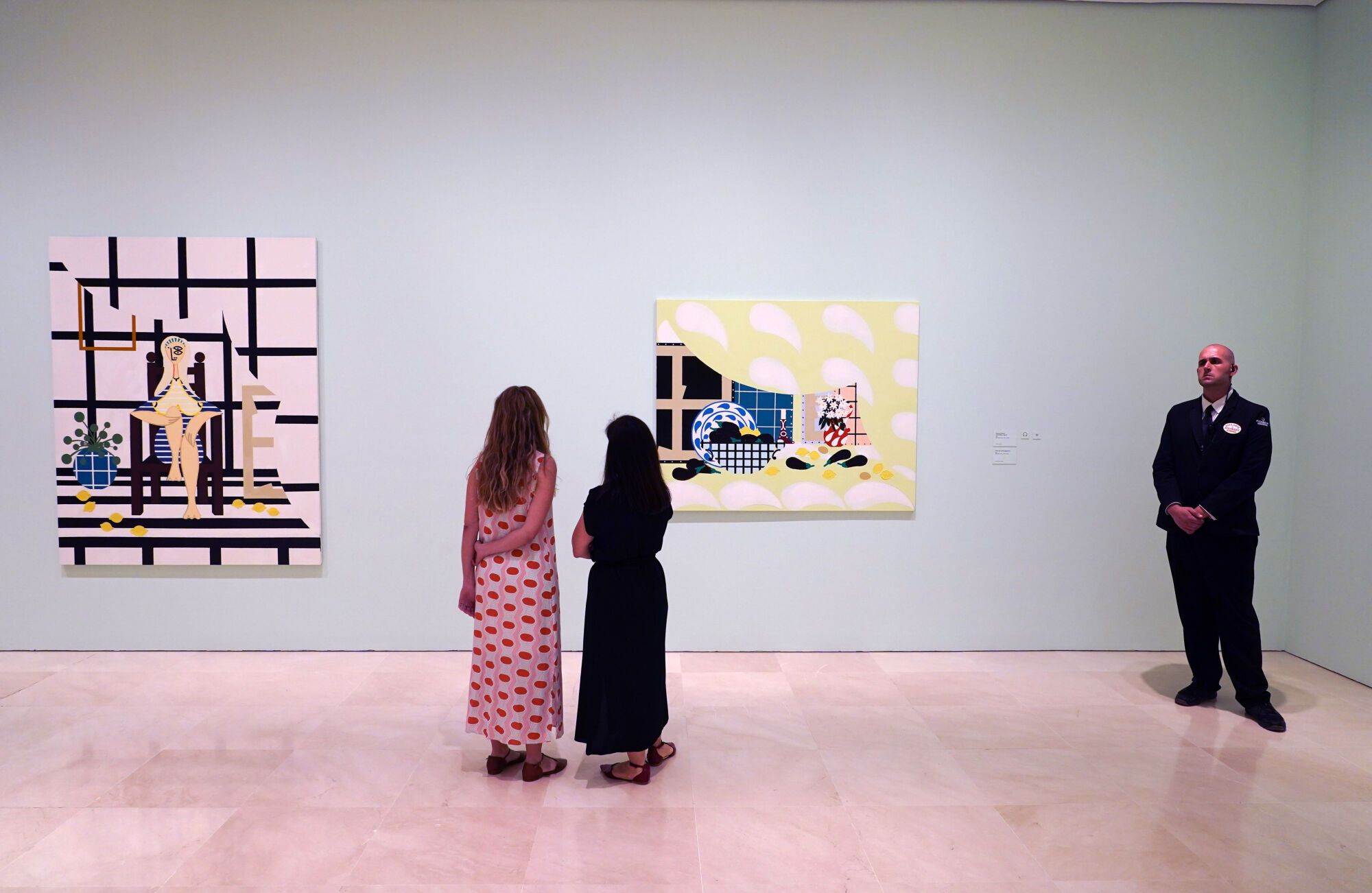 La exposición 'Farah Atassi. Genius Loci' del Museo de Málaga