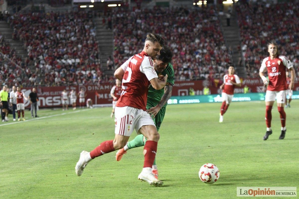 Así fue el encuentro del play off del Real Murcia y el Nástic en la lucha por el ascenso