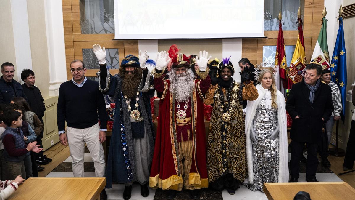 Las imágenes de la Cabalgata de los Reyes Magos en Cáceres