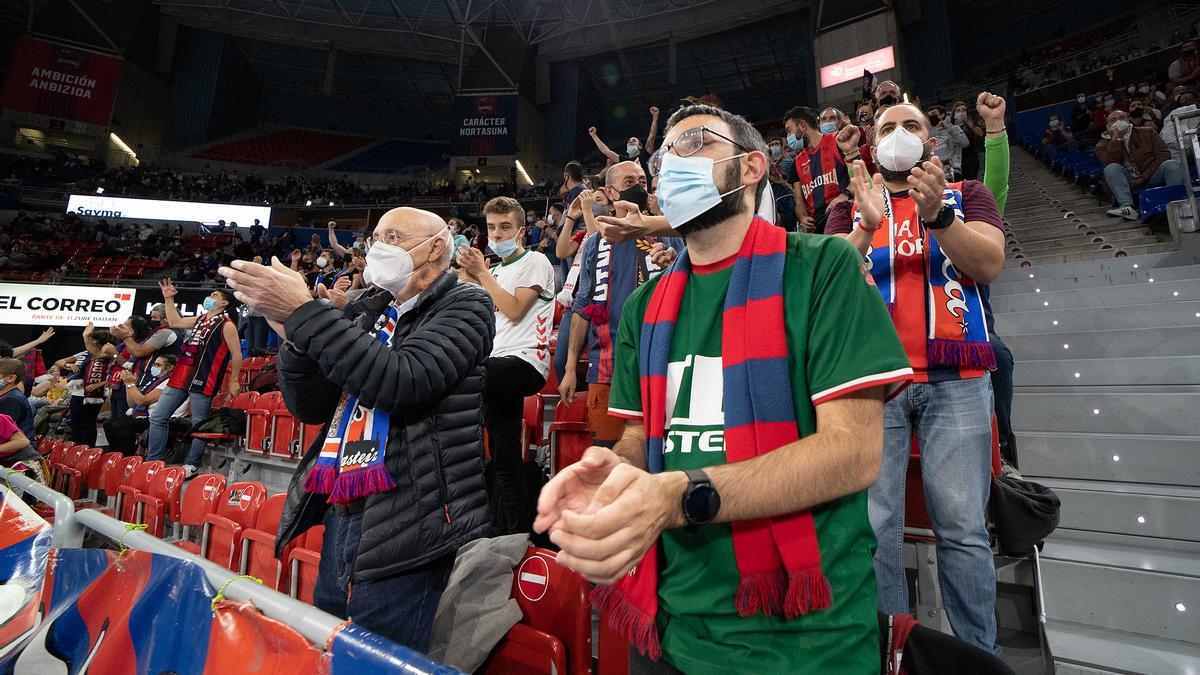 La afición de Baskonia se queda este fin de semana sin basket por culpa de la Covid-19