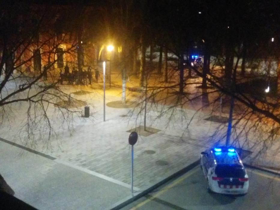 La Policia Municipal i els Mossos d'Esquadra tenen la zona controlada