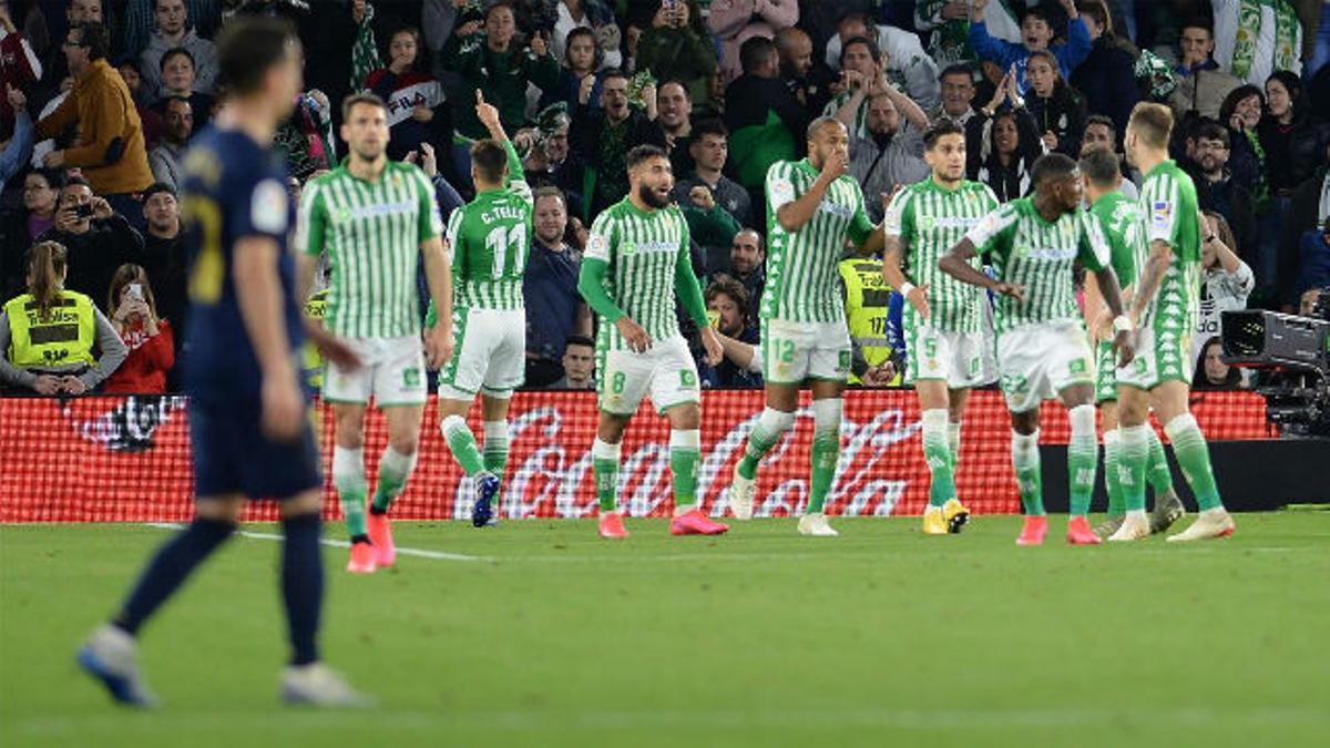 Así fue la victoria del Betis sobre el Real Madrid que le devuelve el liderato al Barça