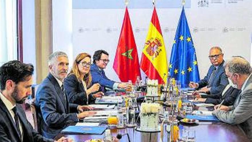 Reunión de los ministros de Interior español y marroquí el miércoles. | | E.D.