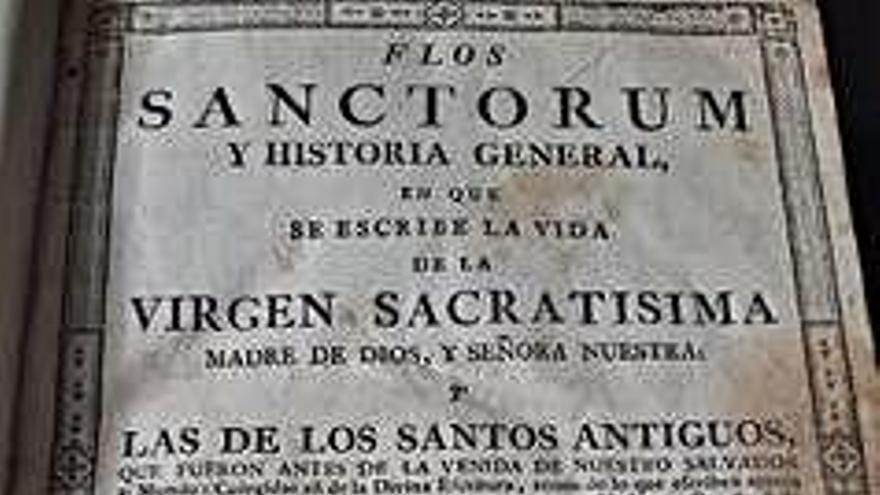 «Flos Sanctorum» de 1775.