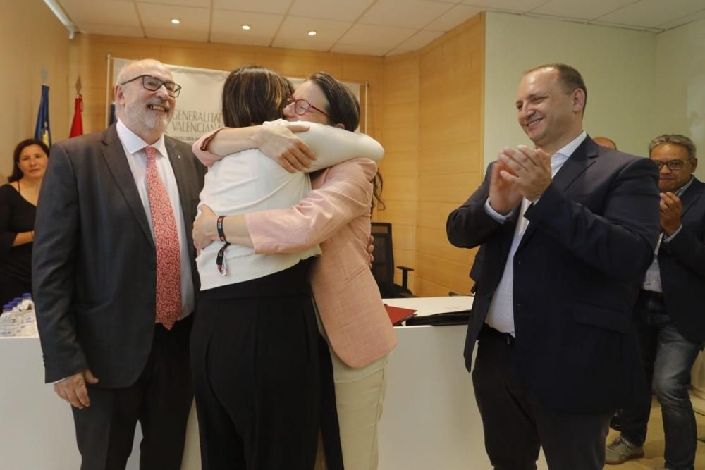 Toma de posesión de Rosa Pérez Garijo como consellera de Transparencia y Cooperación.