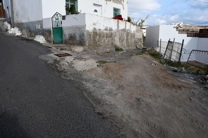 16/01/2019 JINAMAR. TELDE. Calle Granada en Jinamar en mal estado. Fotografa: YAIZA SOCORRO.