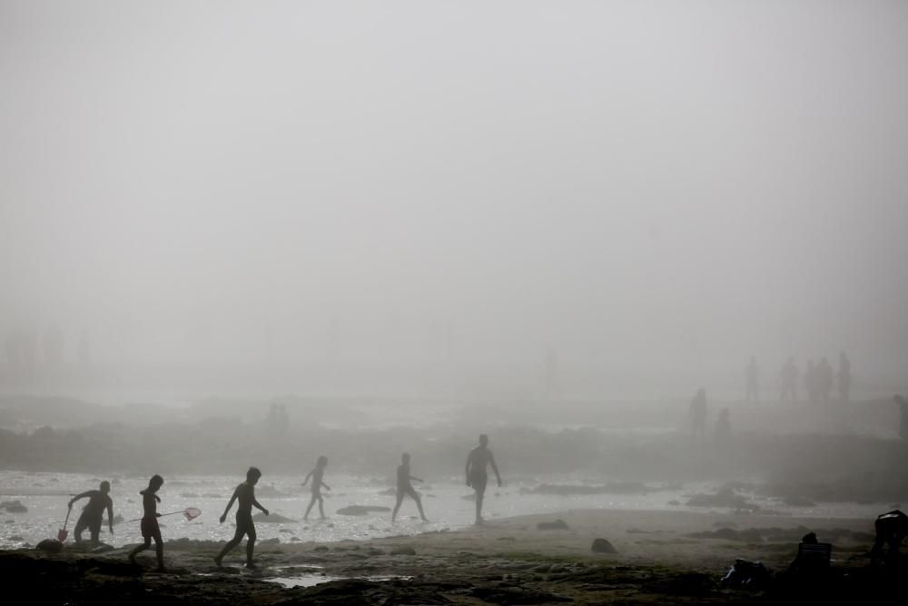 Asturias bajo la niebla