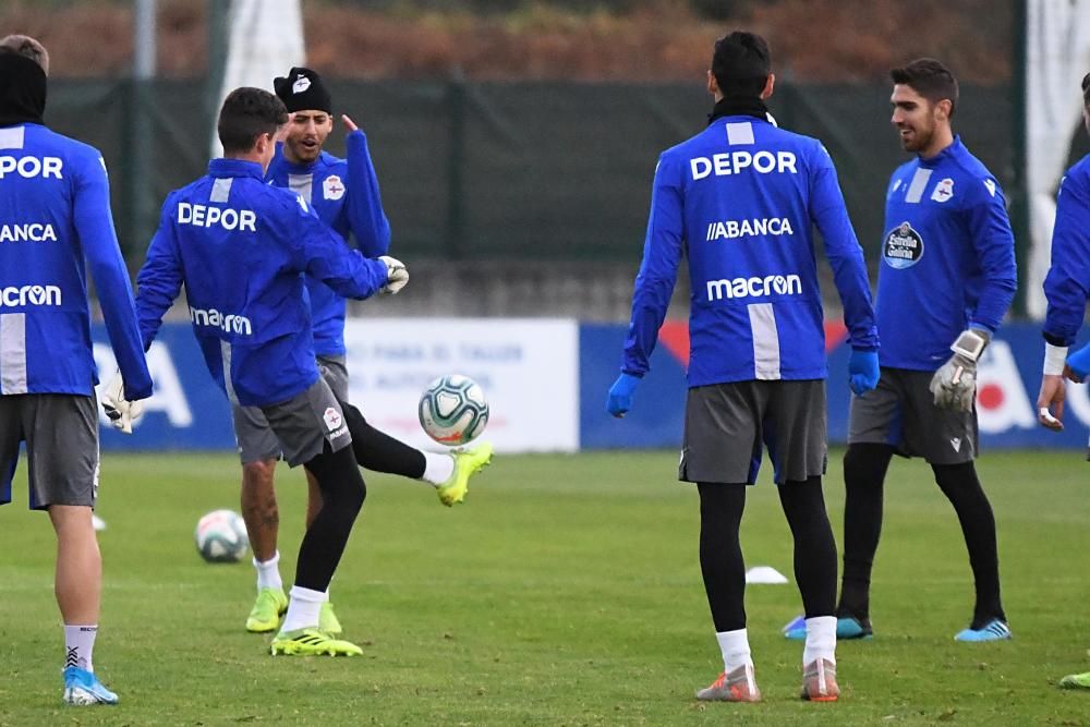 El Deportivo regresa a los entrenamientos para preparar la visita del Elche