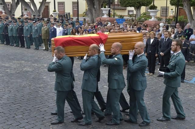 Honras fúnebres al guardia civil Ulises García