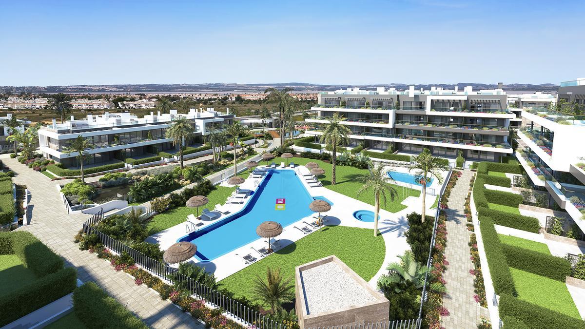 Promoción de viviendas de TM en Torrevieja.