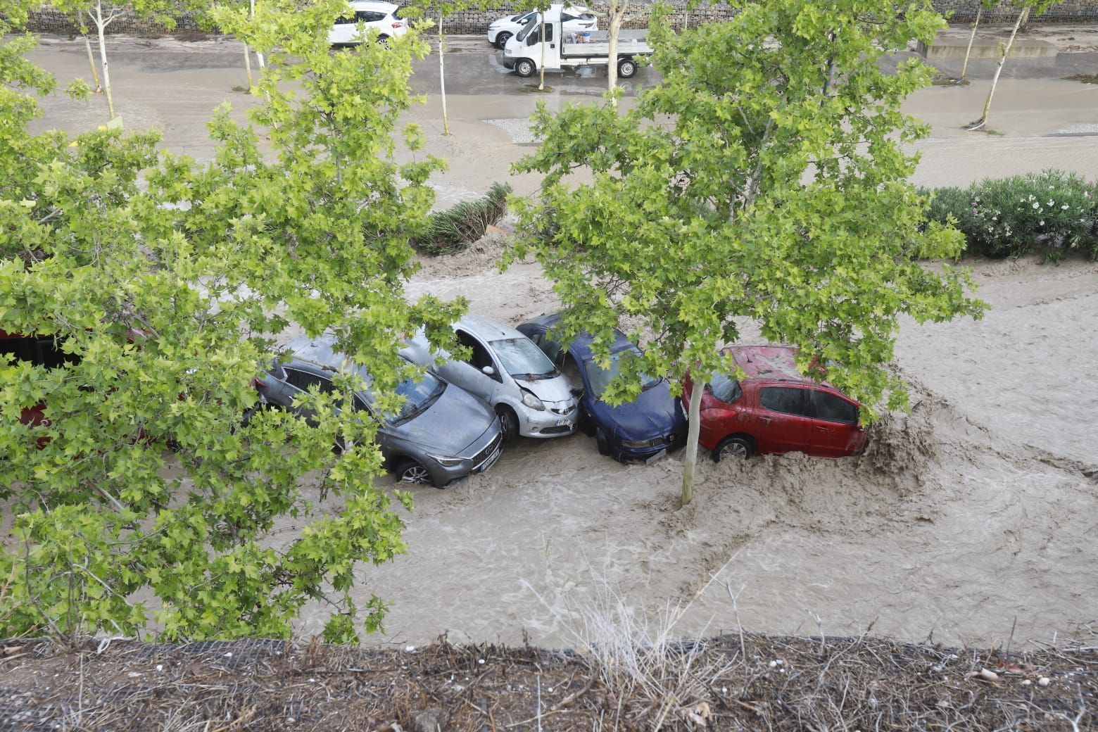 Se cumple un mes de la histórica tormenta que inundó Zaragoza