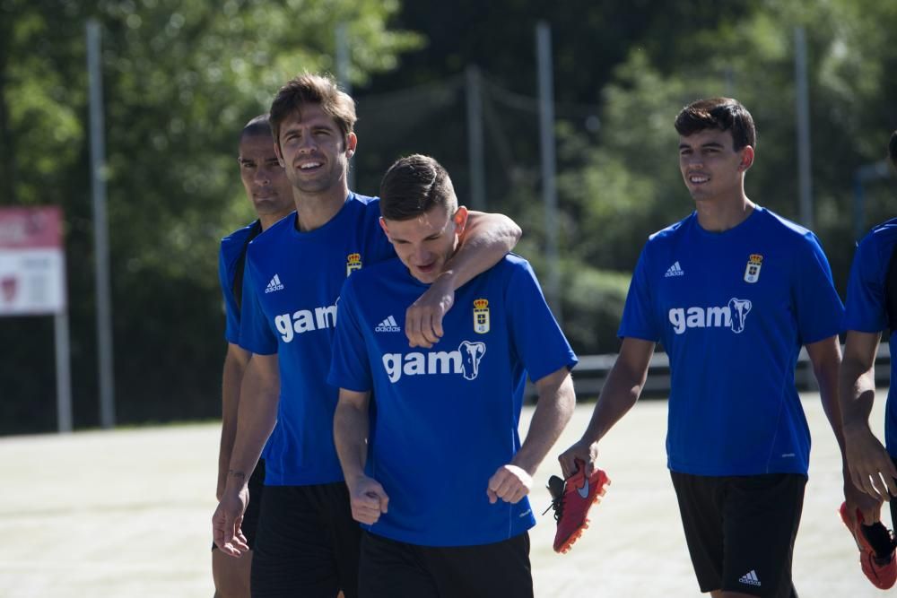 Entrenamiento del Real Oviedo