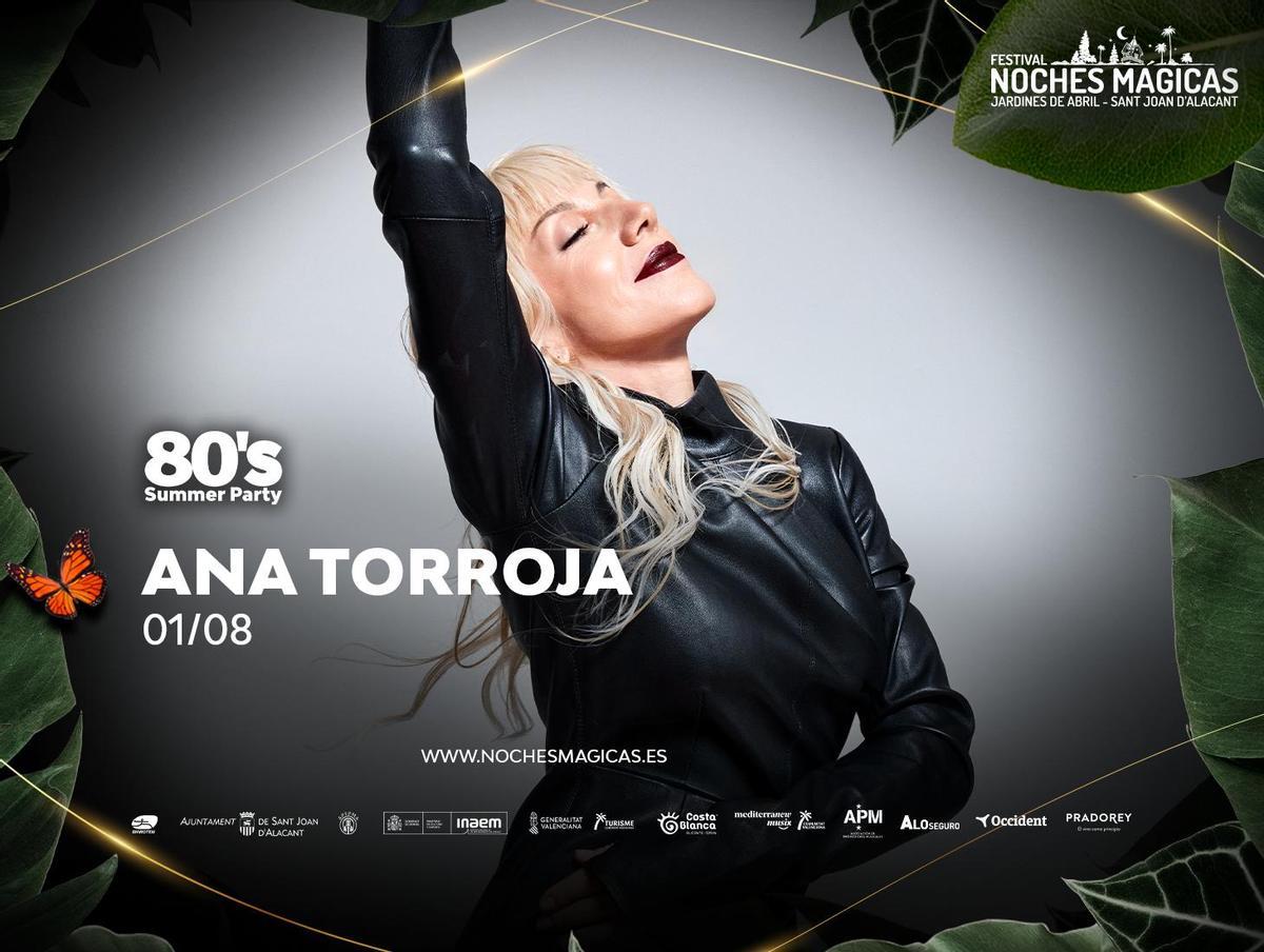 Ana Torroja, una de las voces más icónicas de la historia del pop español.